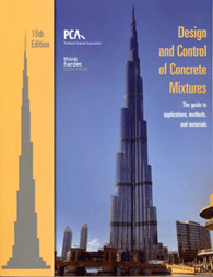design and control of concrete mixtures seventh canadian edition